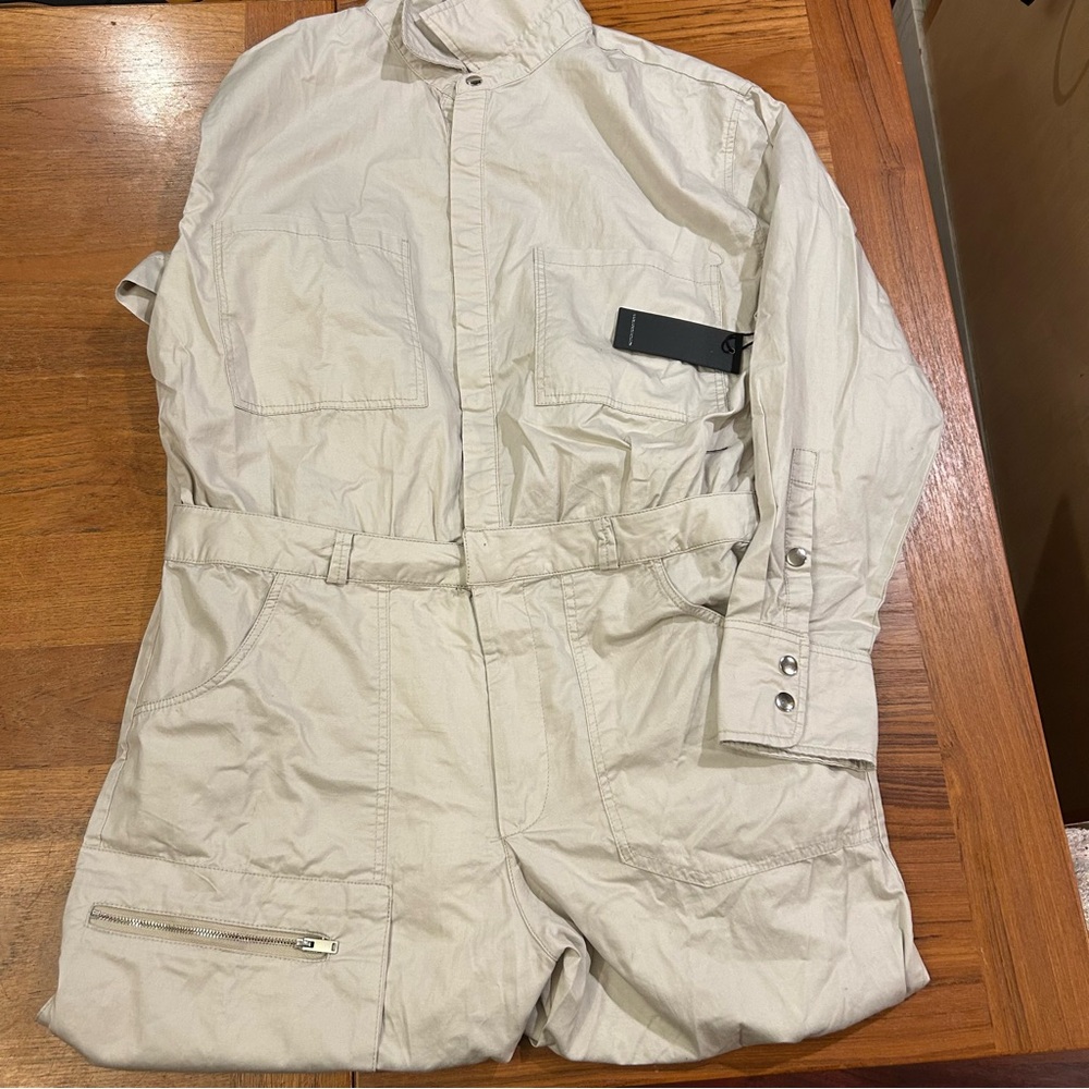 New Old Navy Beige Coveralls Jumpsuit XL